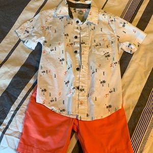 Boys size 5/6 matching set